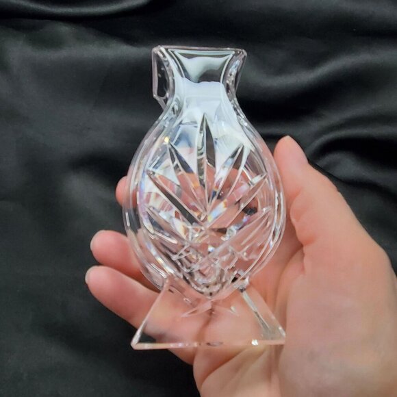 RETIRED Waterford Athens Posy Vase Lead Crystal Bud Vase 5 Inch - Picture 2 of 12